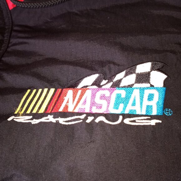 NASCAR reversible heavy jacket fleece lining - Picture 7 of 12